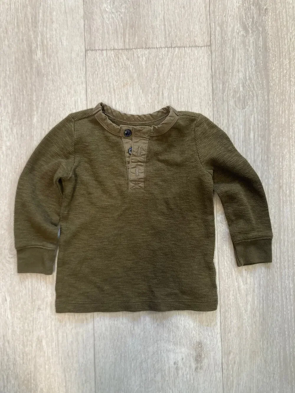 Carter’s Olive Green Baby Boy’s Polo Shirt, Size 12-18M